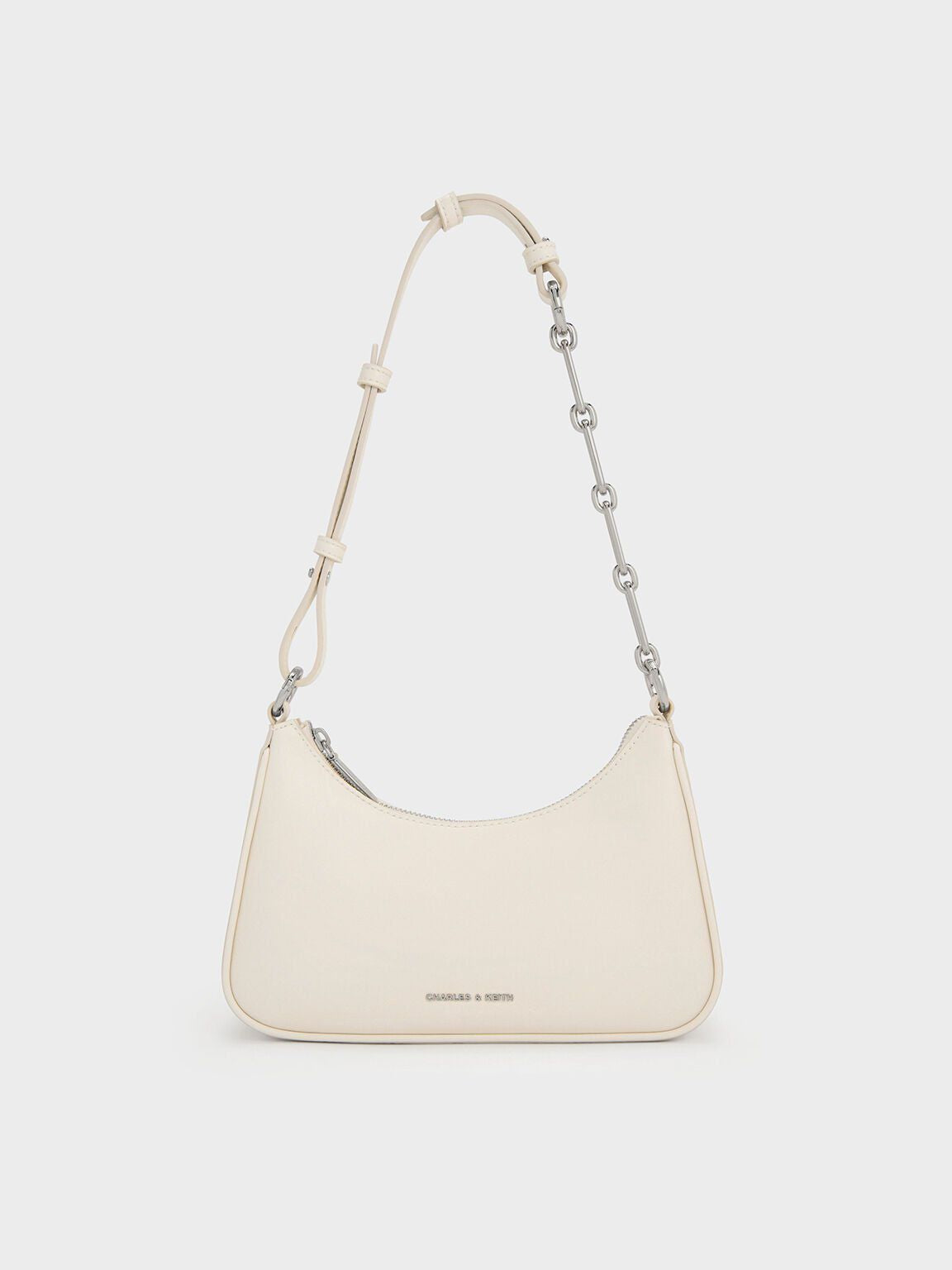 Charles & Keith Calf PU Shoulder Bag