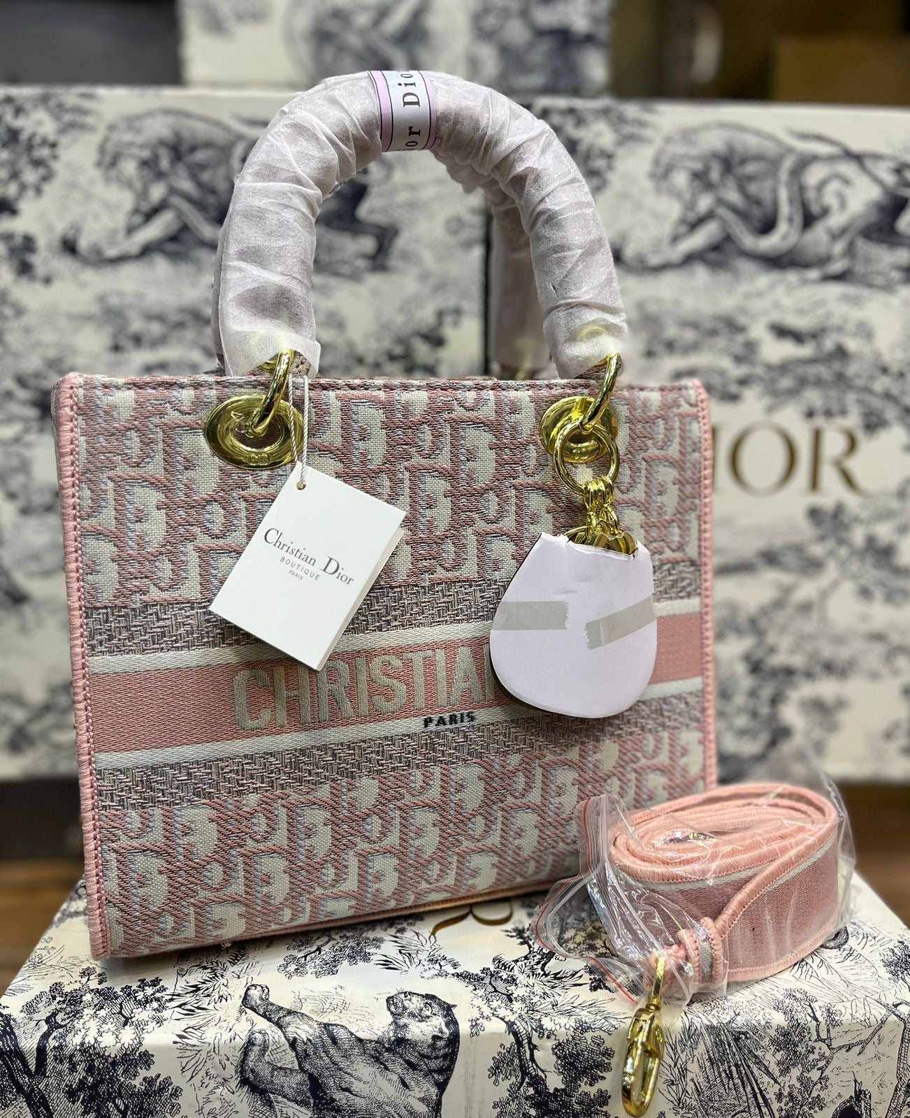 Dior Lady D-Lite Bag – Canvas