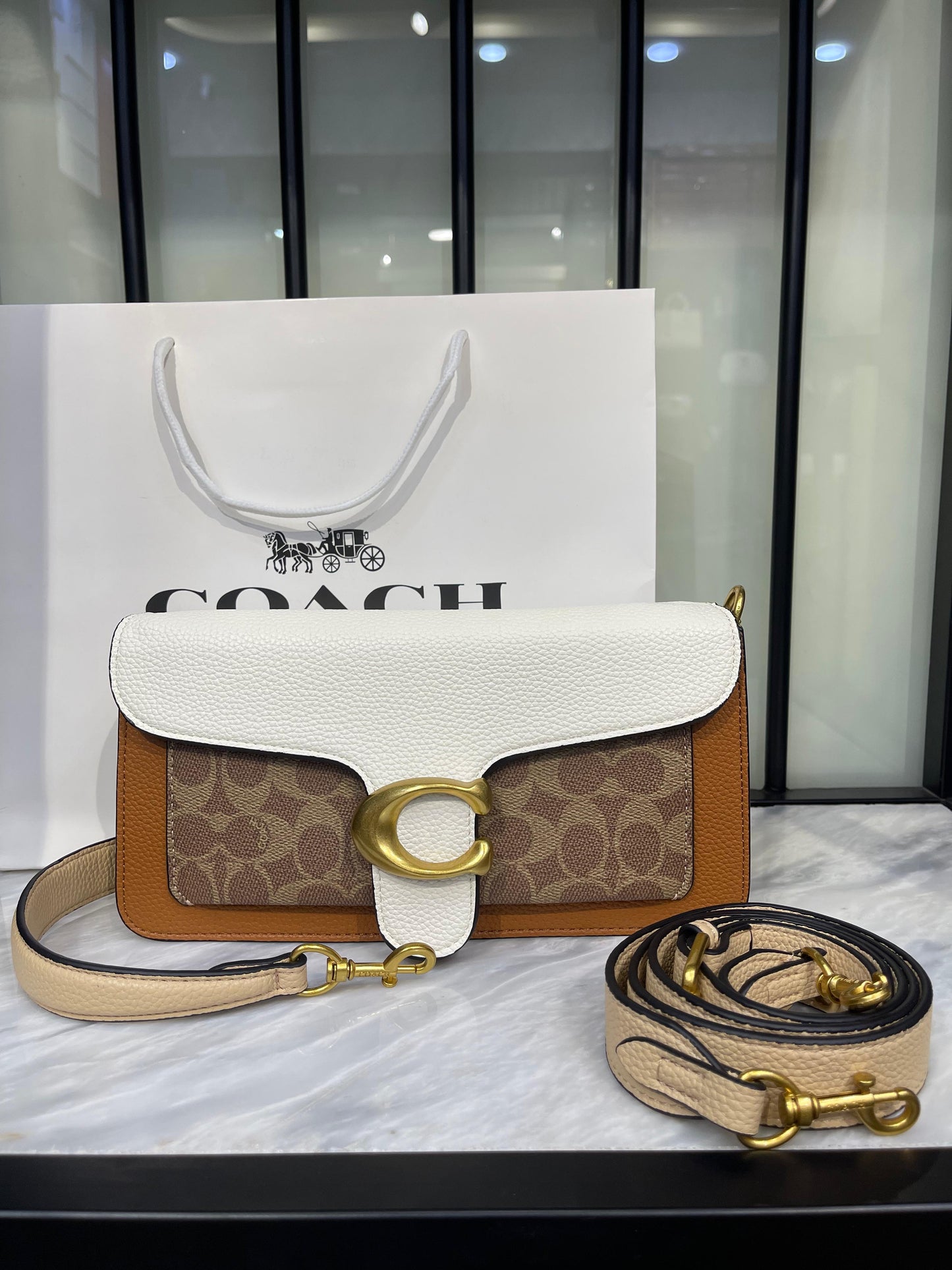Coach Tabby Shoulder Bag 26 – Signature Canvas Elegance