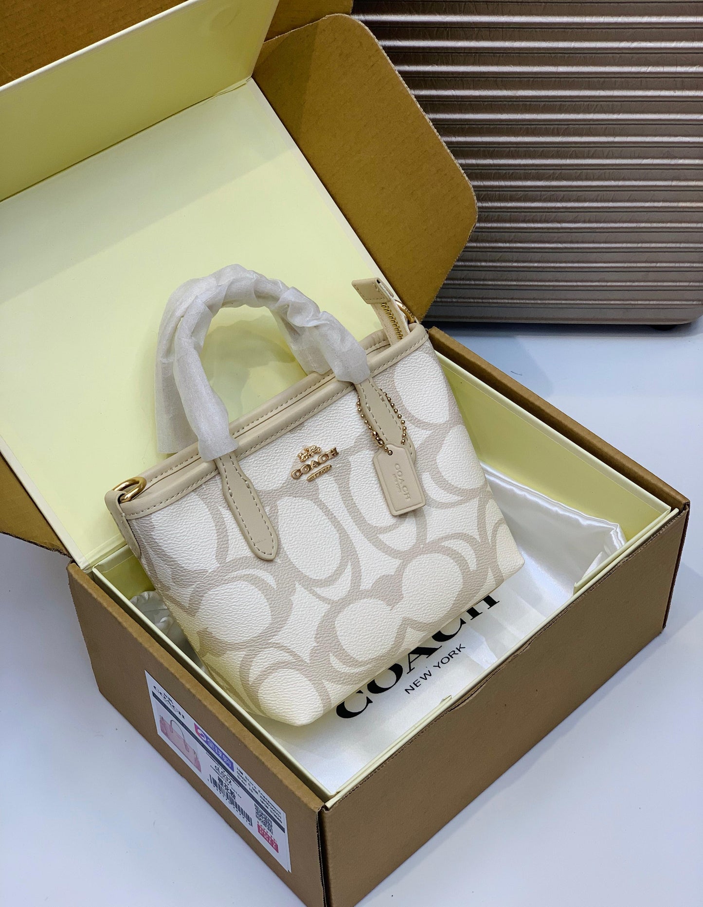 Coach City Mini Crossbody Complete Box & Dust Bag