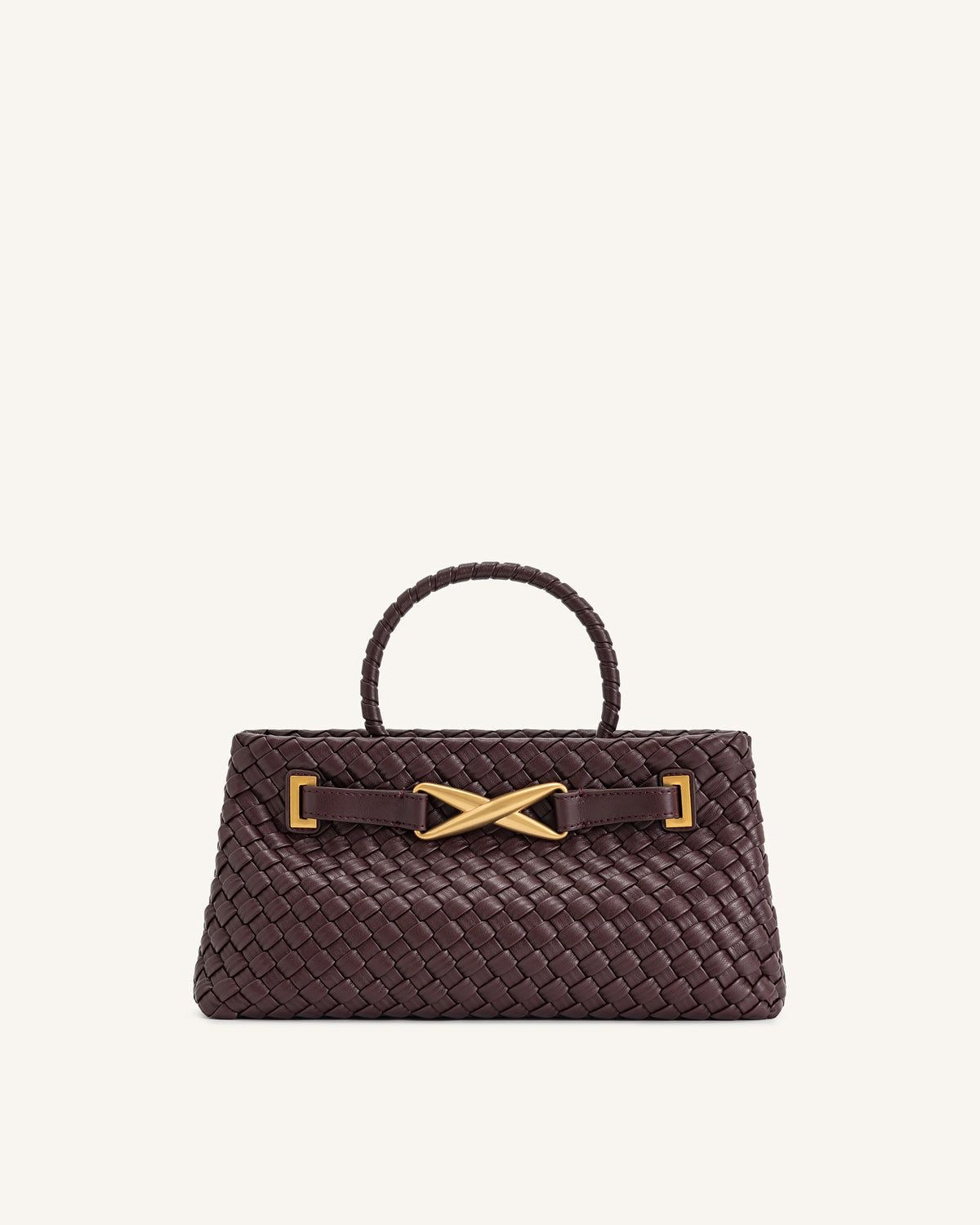 JW PEI Elora Woven Tote Bag – Vegan Leather Chic