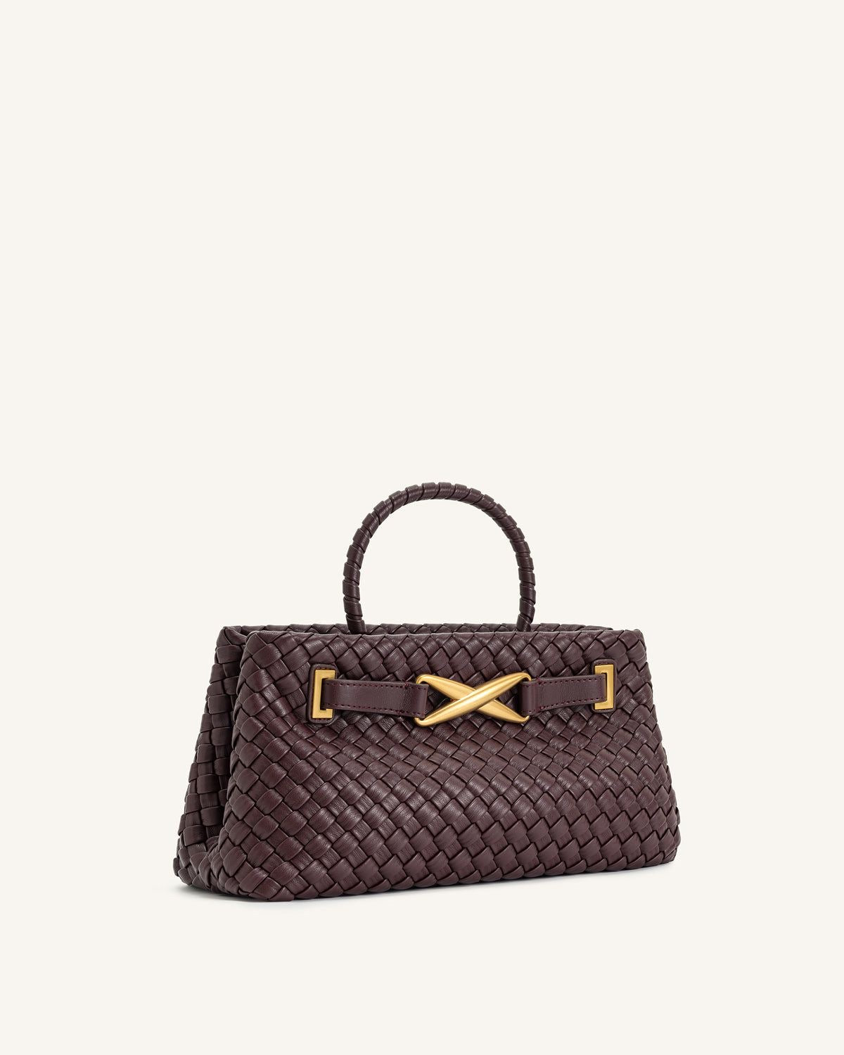JW PEI Elora Woven Tote Bag – Vegan Leather Chic