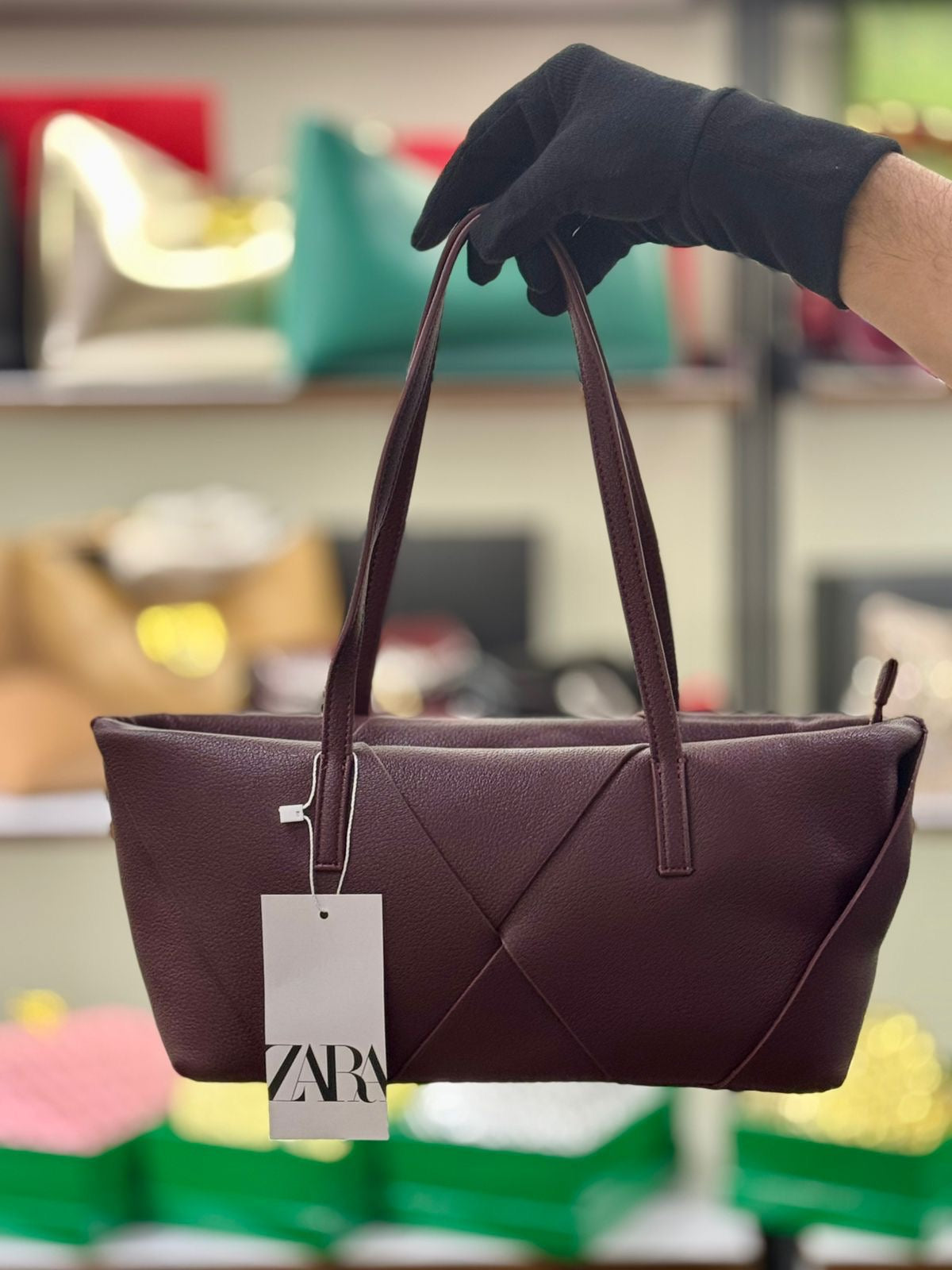 ZARA Soft PU Tote Bag