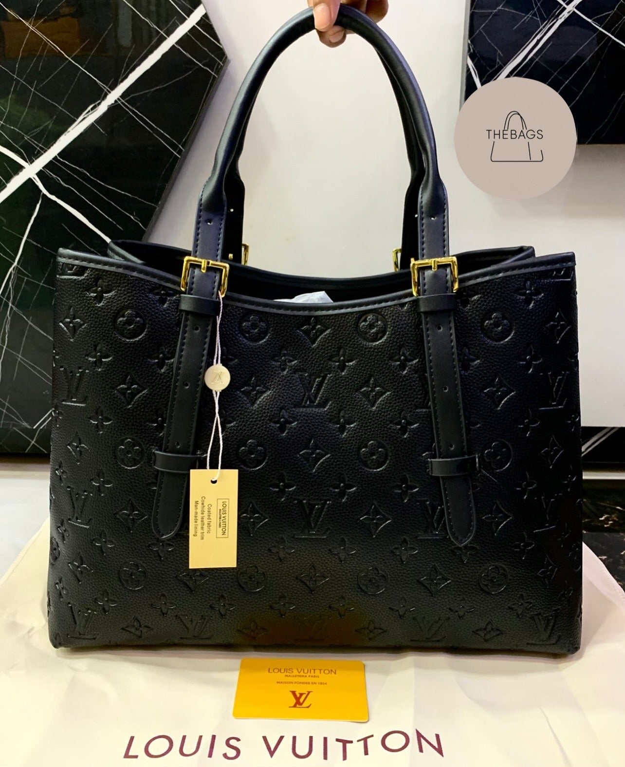 Louis Vuitton Babylone Tote PM – Black