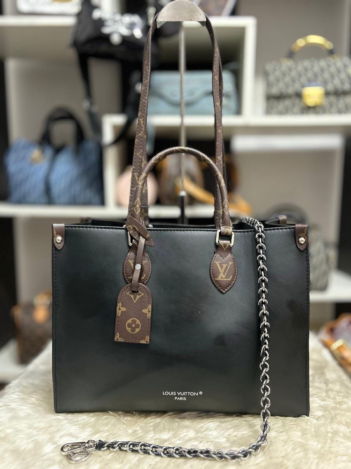 Louis Vuitton OnTheGo GM – Bicolour Monogram Empreinte Leather Tote