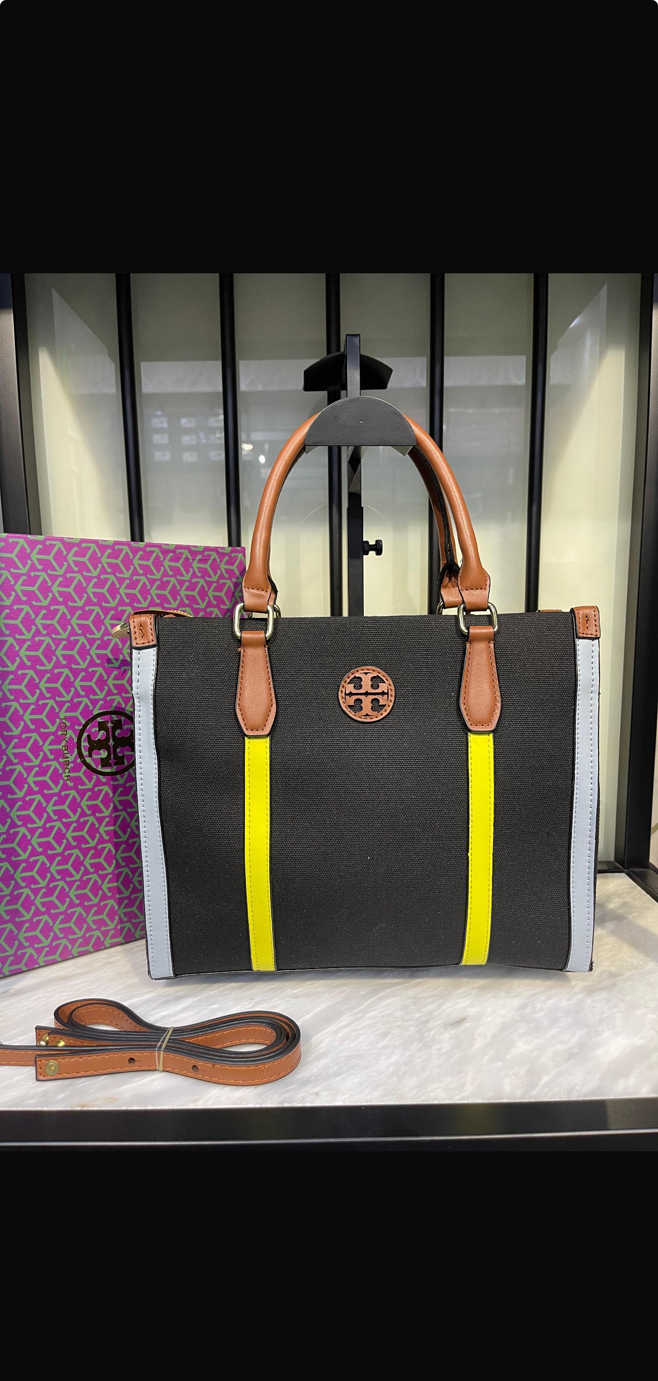 Tory Burch Canvas Tote Bag Style