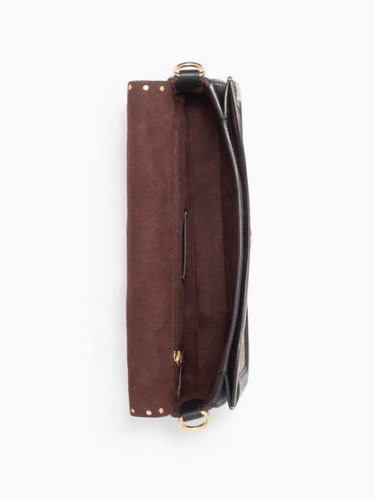 COACH Georgie Shoulder Bag – Colorblock Signature Canvas with Daisy Embroidery