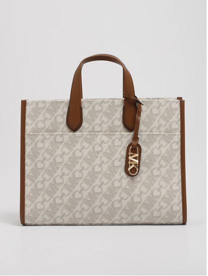 Michael Kors Gigi Large Empire Signature Logo Tote Bag