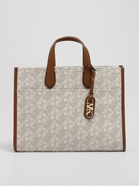 Michael Kors Gigi Large Empire Signature Logo Tote Bag