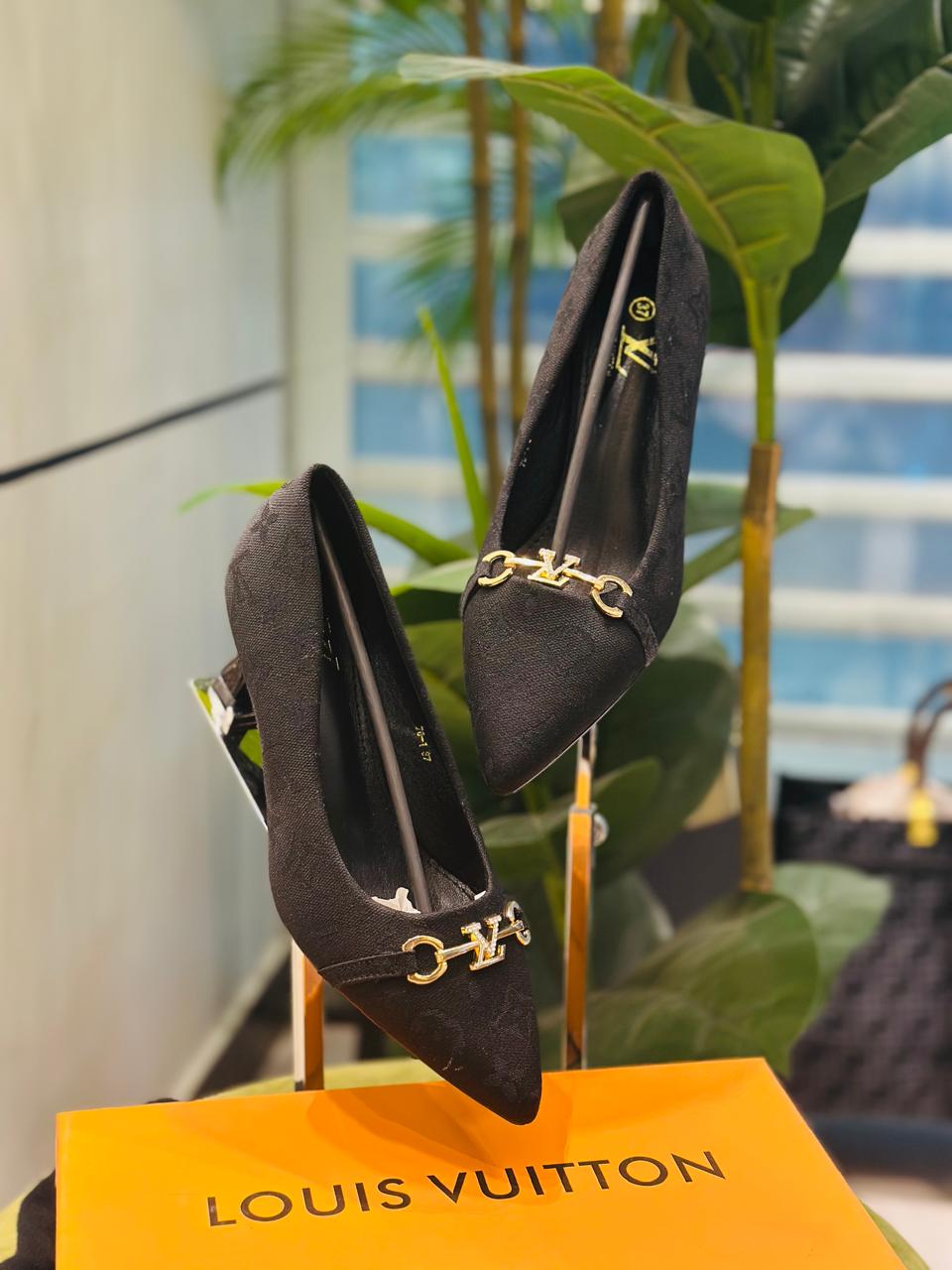 Louis Vuitton-Style Heels
