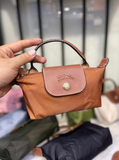 Longchamp Le Pliage Pouch with Handle