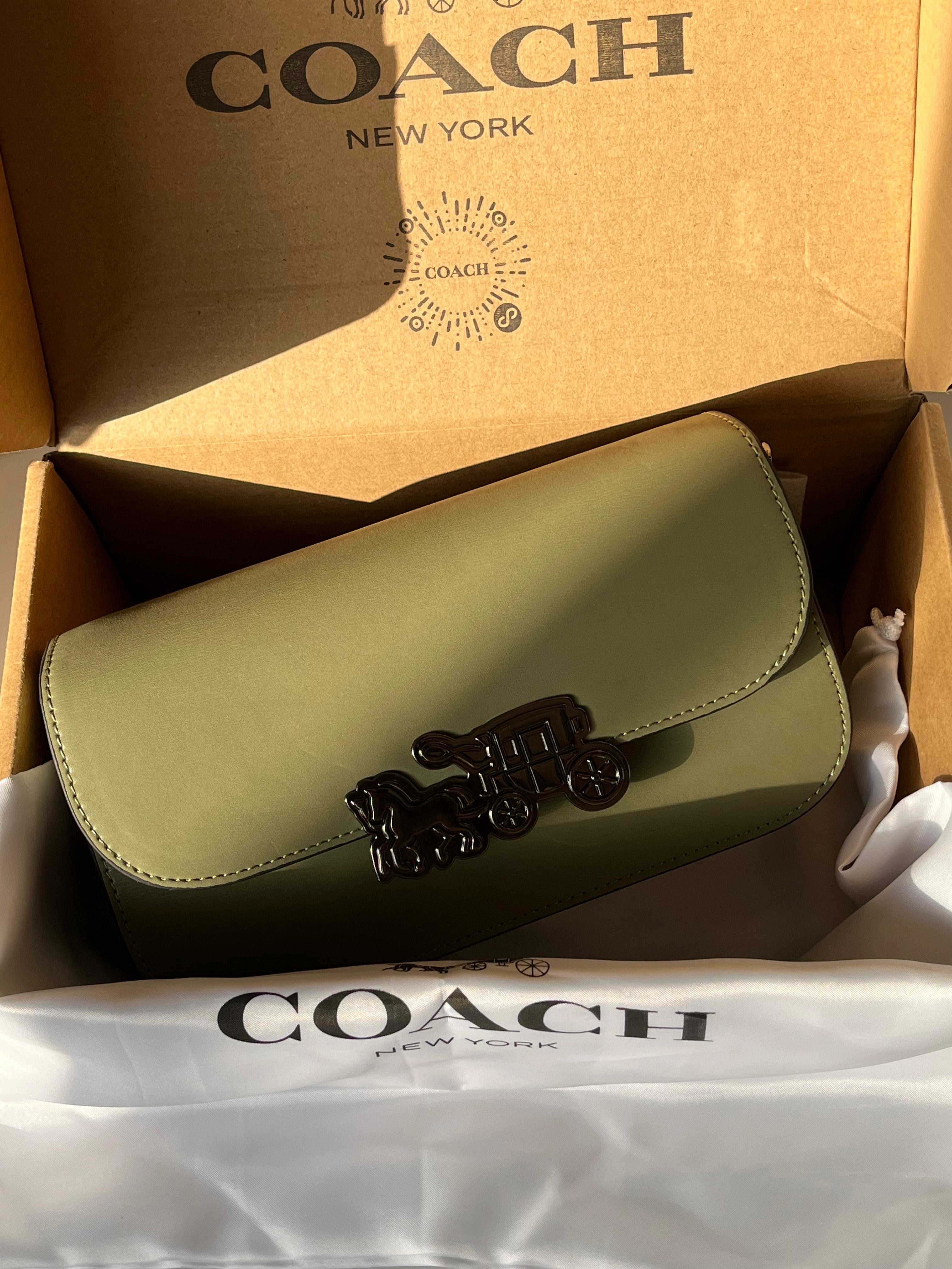 COACH Harper Shoulder Bag – Refined Calf Leather