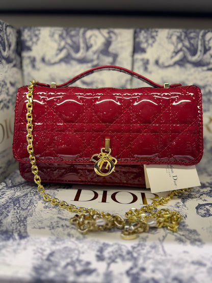 MY DIOR Mini Bag – Pearl Chain Crossbody