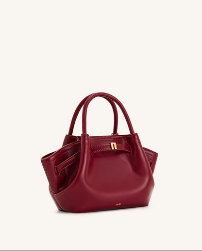 JW PEi Hana Mini Tote – Stylish Vegan Leather Compact Tote with Gold Hardware
