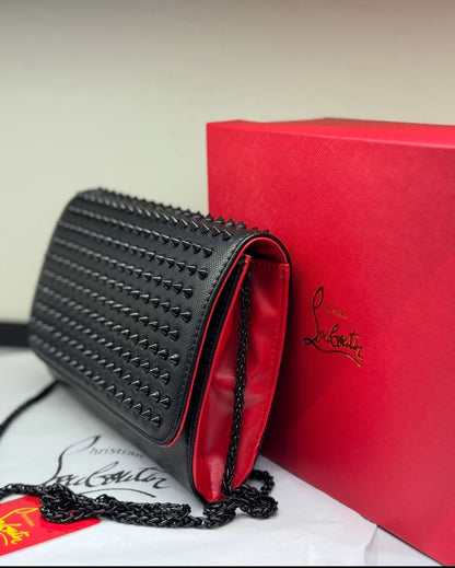 Christian Louboutin Paloma Spiked Clutch