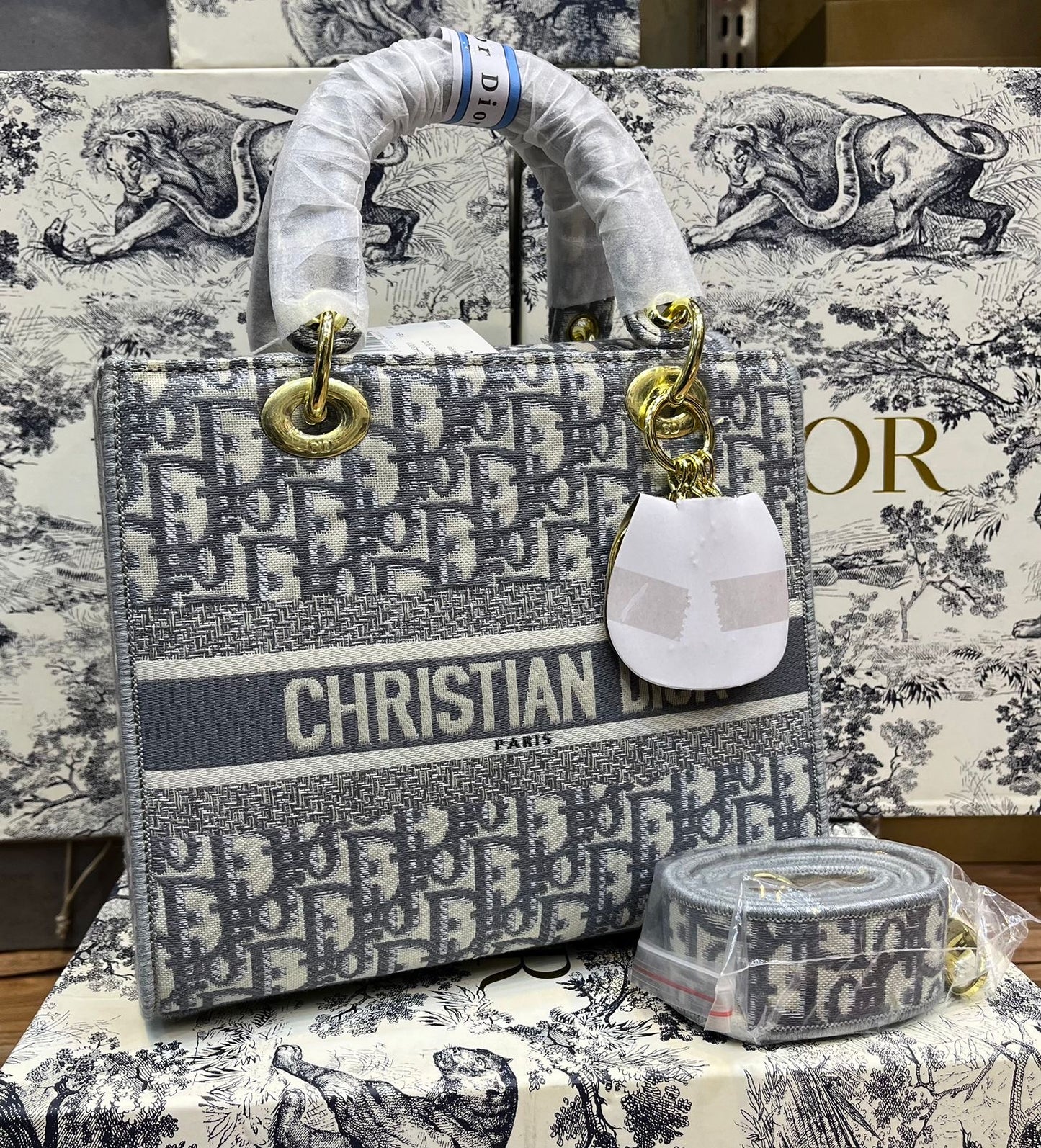 Dior Lady D-Lite Bag – Canvas