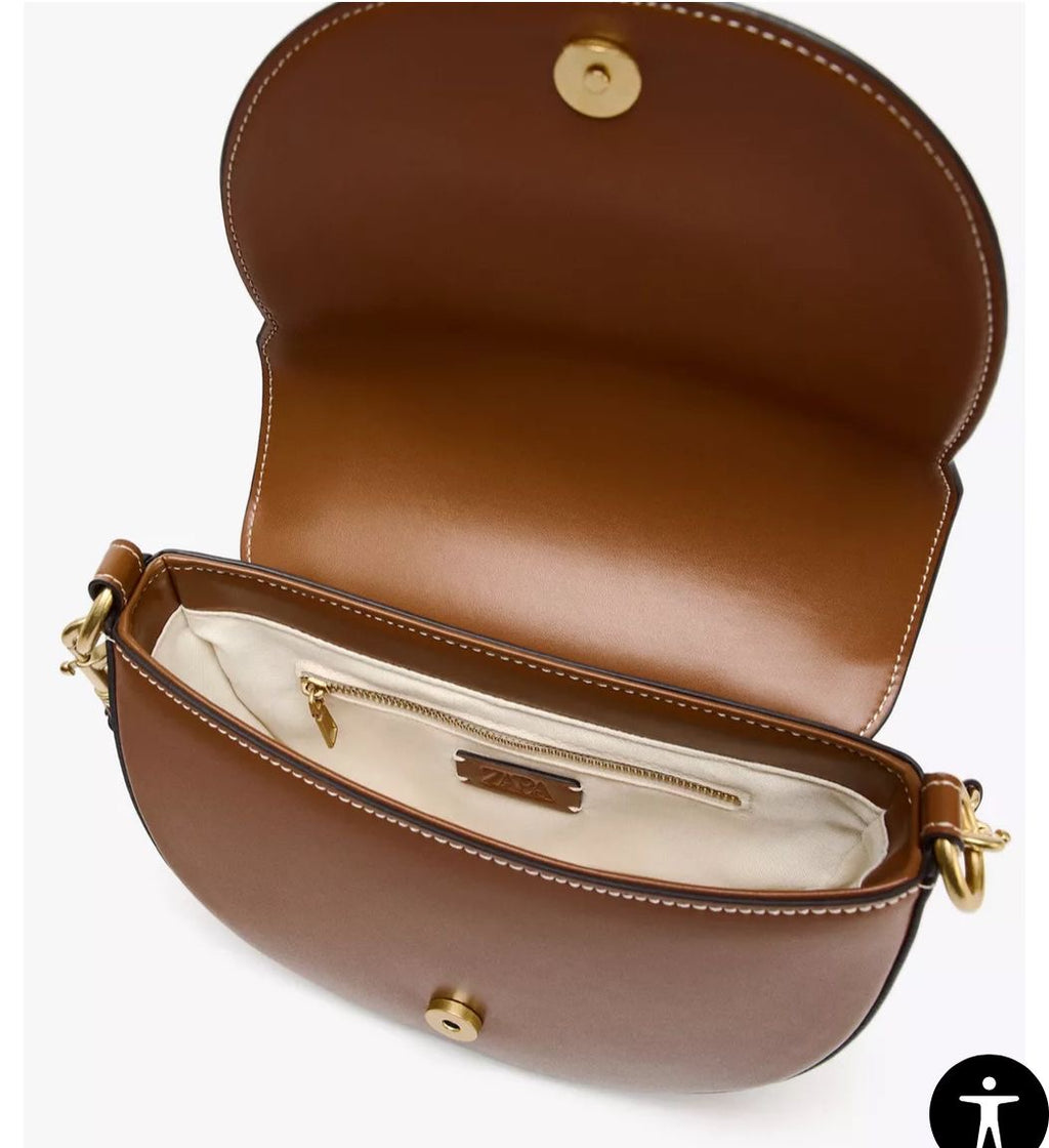 ZARA Crossbody Bag – High Quality with Paper Bag