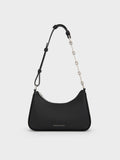 Charles & Keith Calf PU Shoulder Bag