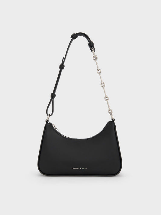 Charles & Keith Calf PU Shoulder Bag