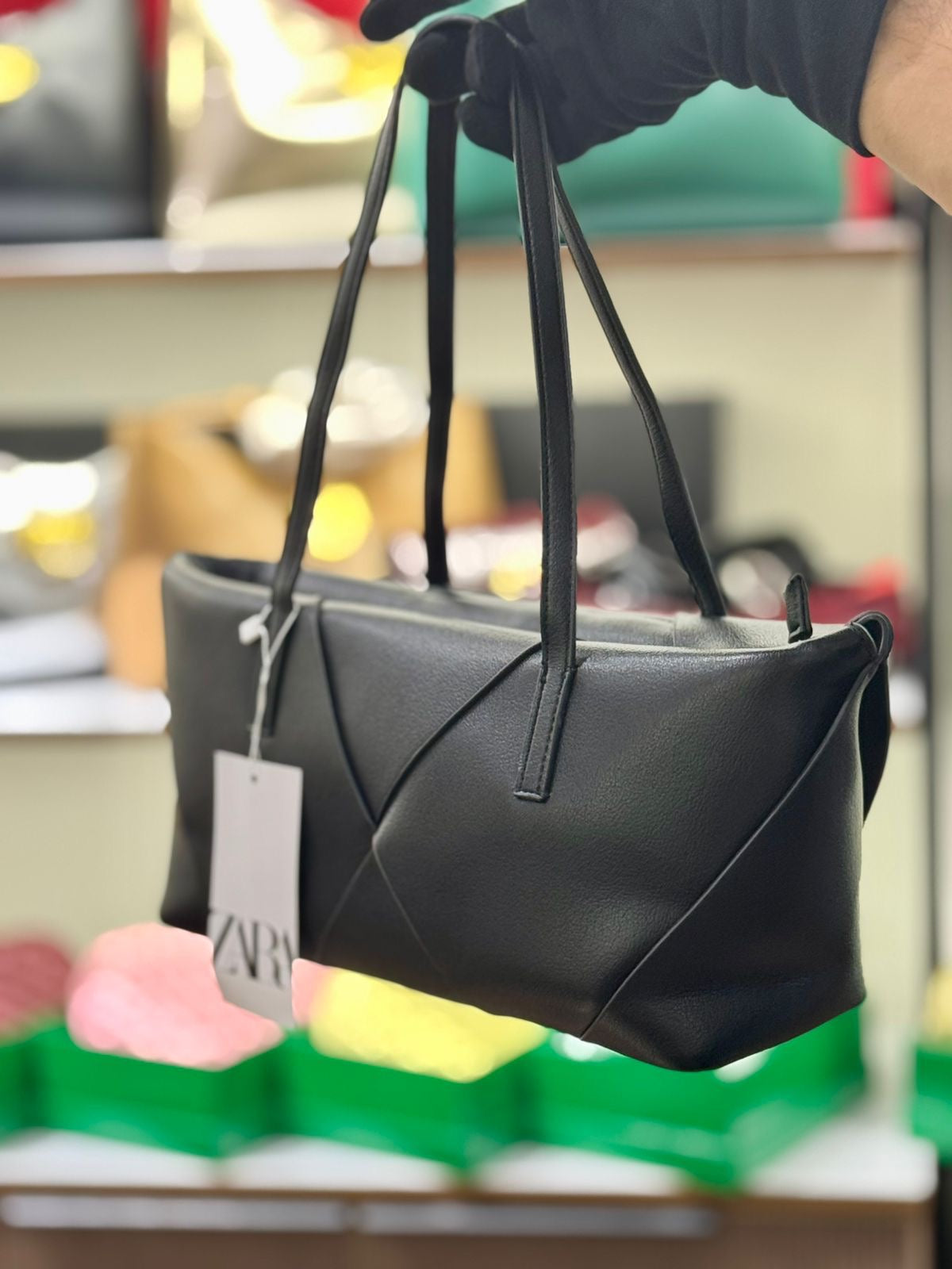 ZARA Soft PU Tote Bag