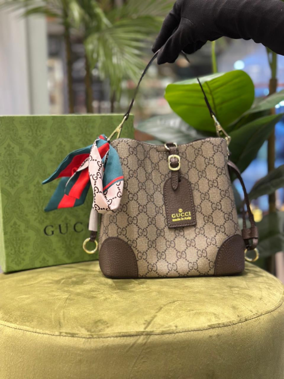 GUCCI Mini GG Bucket Bag