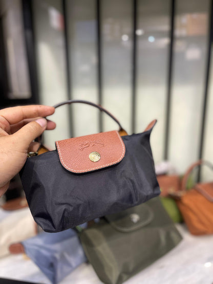 Longchamp Le Pliage Pouch with Handle