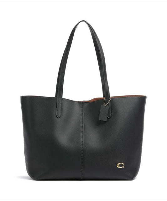 Coach North 32 Leather Tote Bag