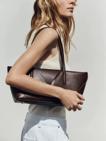 ZARA Soft PU Tote Bag