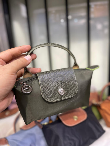 Longchamp Le Pliage Pouch with Handle