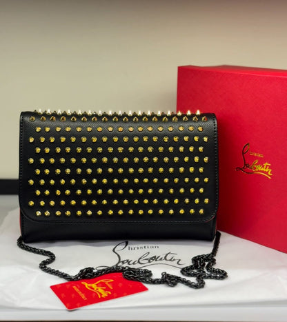 Christian Louboutin Paloma Spiked Clutch