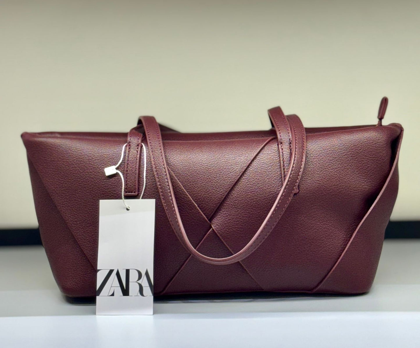 ZARA Soft PU Tote Bag