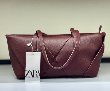 ZARA Soft PU Tote Bag