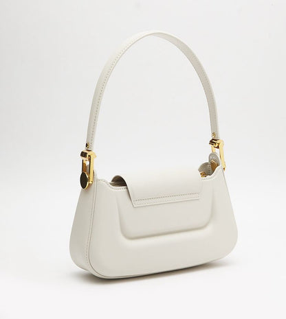 CHARLES & KEITH Koa Leather Push-Lock Top Handle Bag