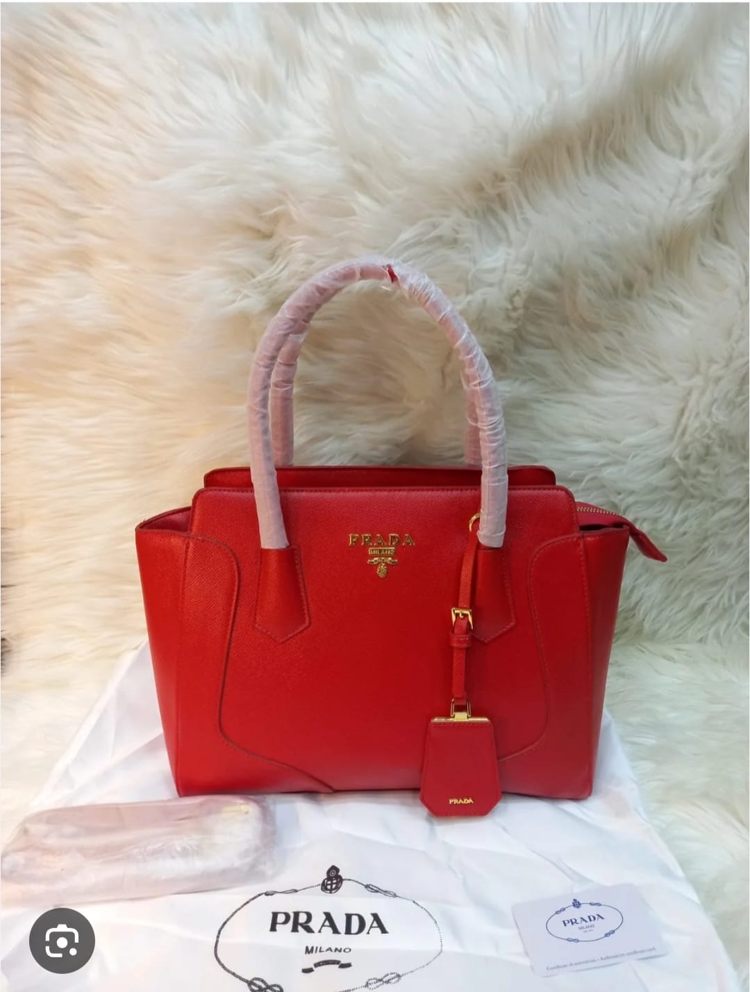 Prada Premium Quality Handbag – With Brand Dust Bag (No Box)