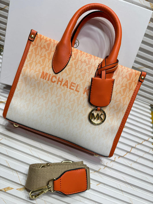 Michael Kors Mirella Extra-Small Ombré Logo Crossbody Bag – With Box