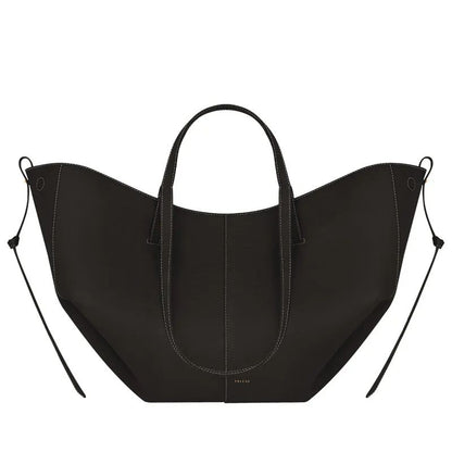 Polène Cyme – Edition Textured Taupe Tote Bag