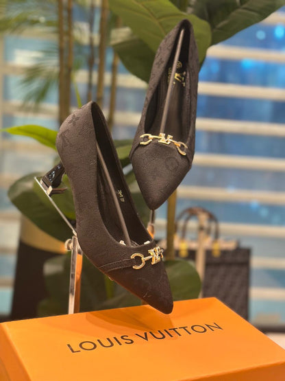 Louis Vuitton-Style Heels