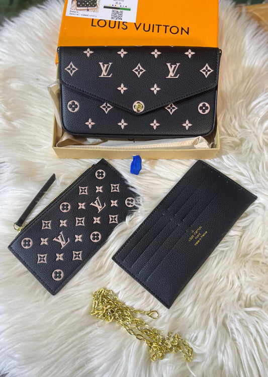 Louis Vuitton Pochette Félicie – Embossed Leather