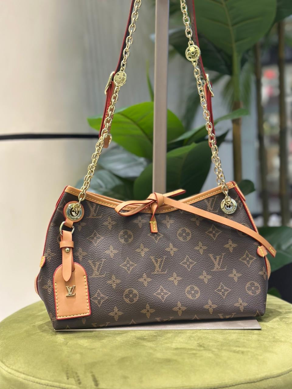 Louis Vuitton-Style Crossbody Bag