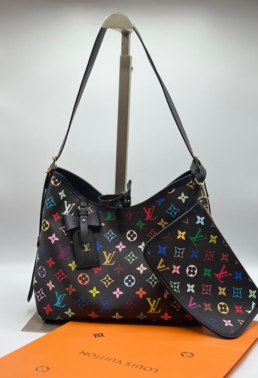Louis Vuitton CarryAll PM Monogram Canvas Handbag – With Pouch, Box & Dust Bag