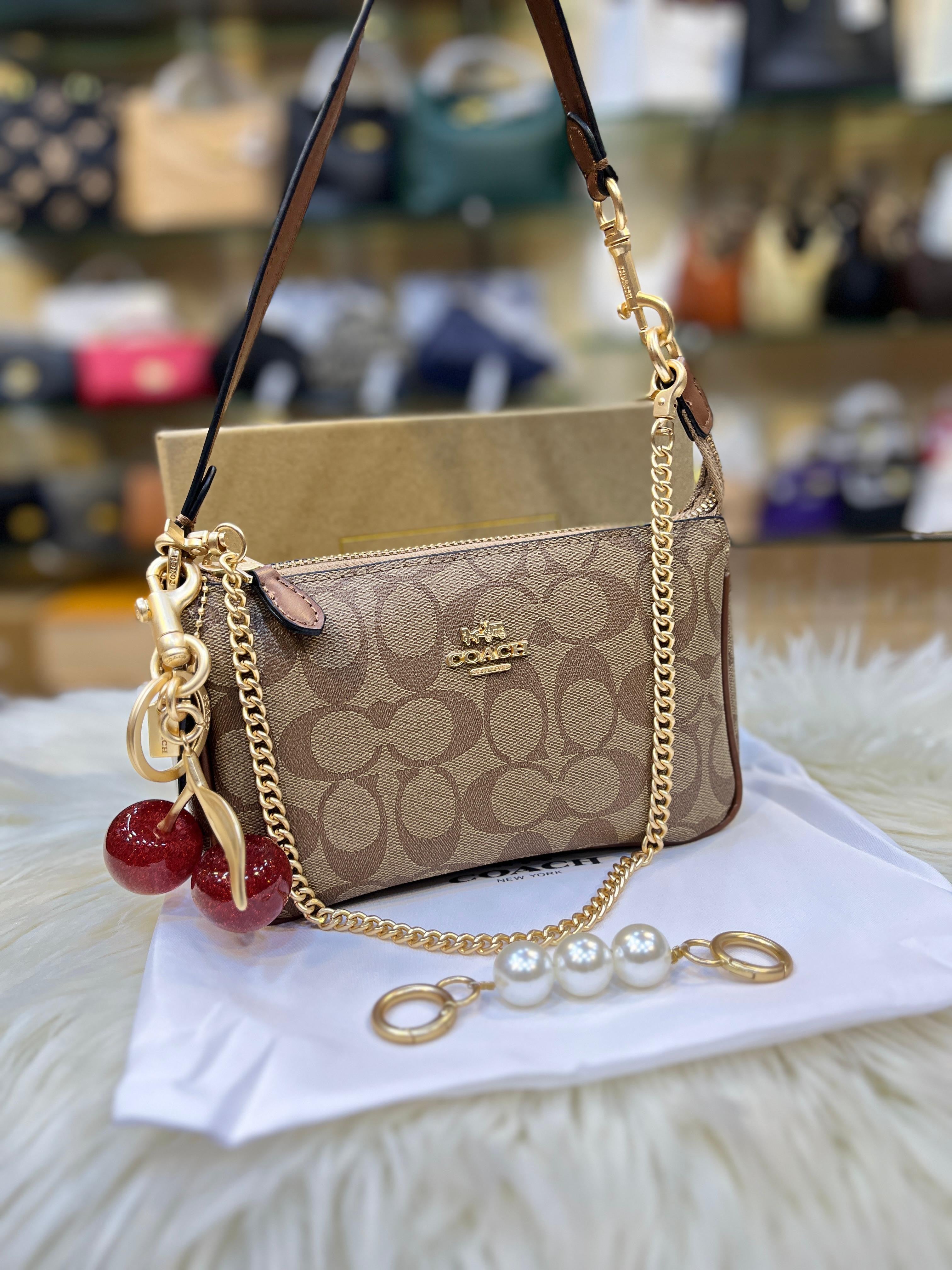 COACH Nolita 19 – Leather Mini Shoulder Bag