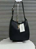 Saint Laurent Le 5 À 7 Supple Small Bag in Grained Leather