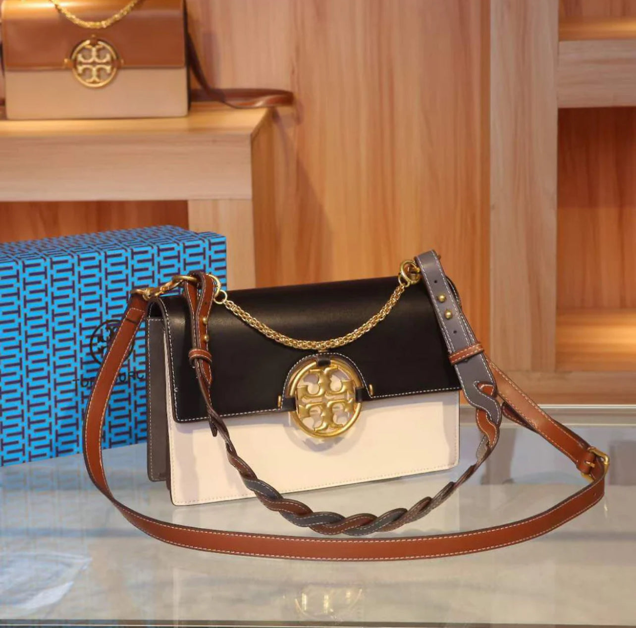 Tory Burch Miller Shoulder Bag – Signature Double-T Style