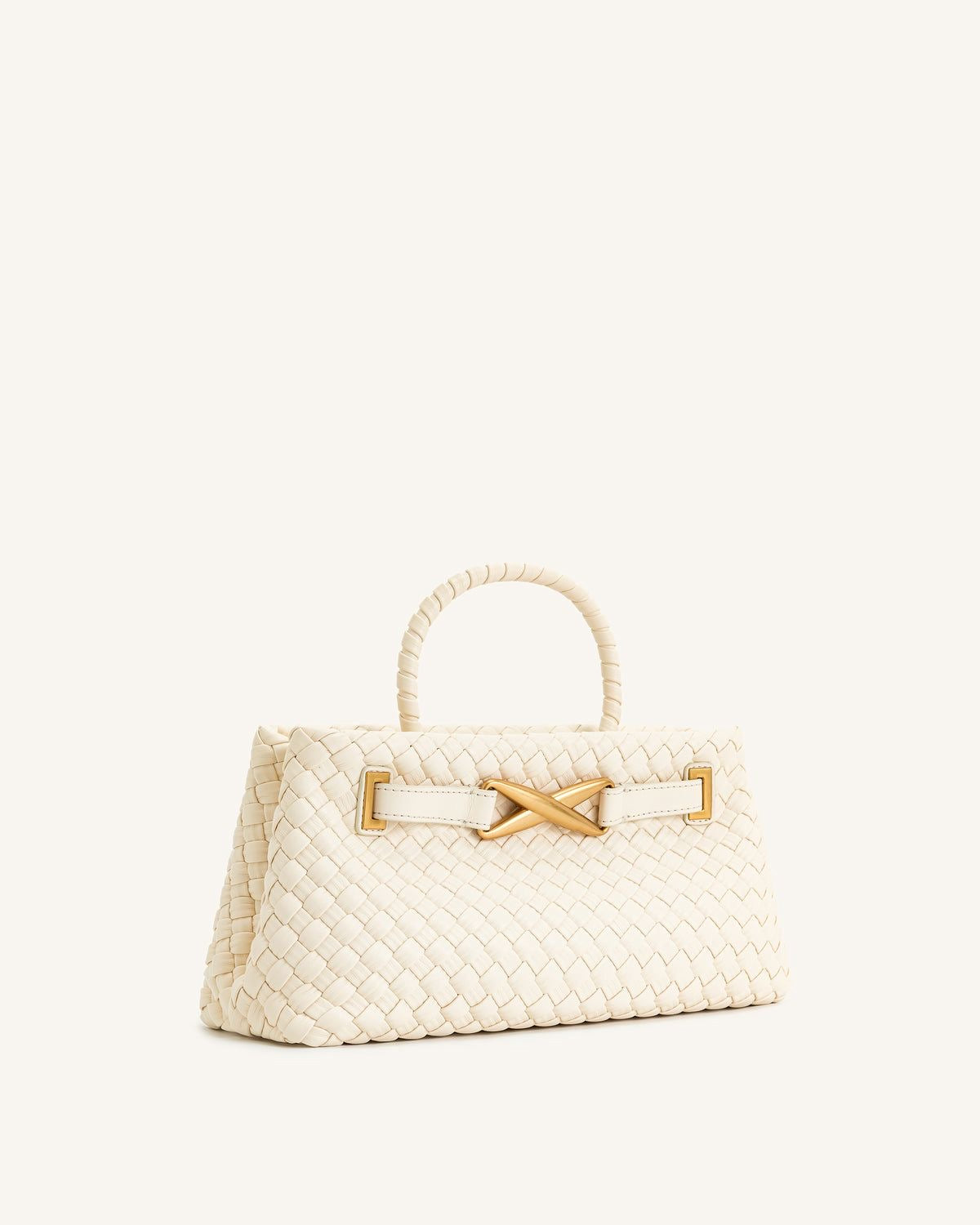 JW PEI Elora Woven Tote Bag – Vegan Leather Chic