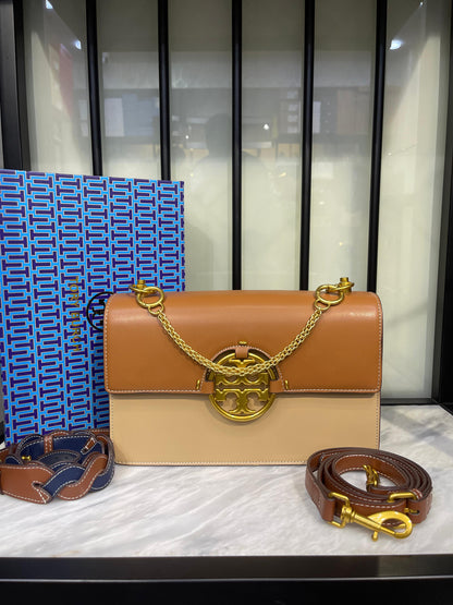 Tory Burch Miller Shoulder Bag – Signature Double-T Style