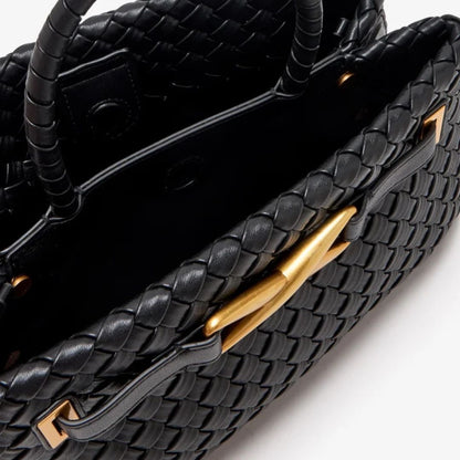JW PEI Elora Woven Tote Bag – Vegan Leather Chic