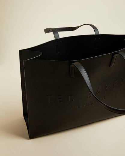Ted Baker Sukicon Large Icon Bag – Classic Vinyl Tote