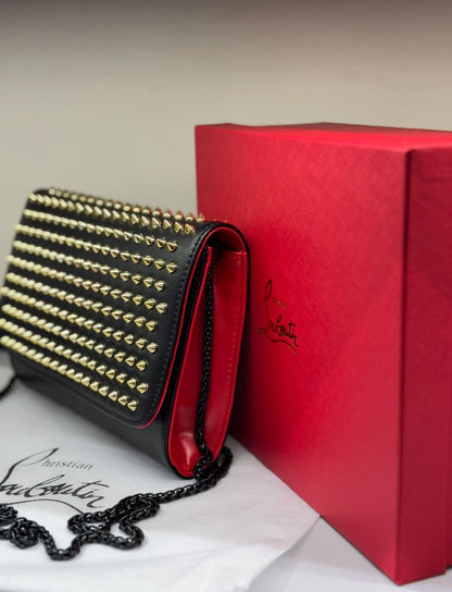 Christian Louboutin Paloma Spiked Clutch