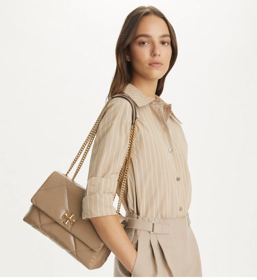 Tory Burch Kira Diamond Quilt Convertible Shoulder Bag – Napa Leather