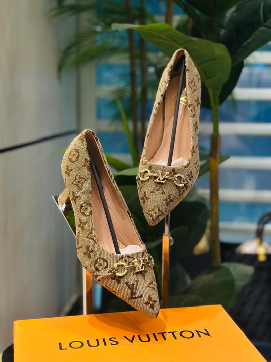 Louis Vuitton-Style Heels